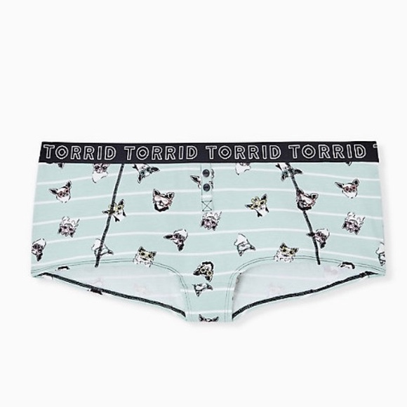 NEW torrid dog boy short/thong panties 4X - Picture 4 of 10